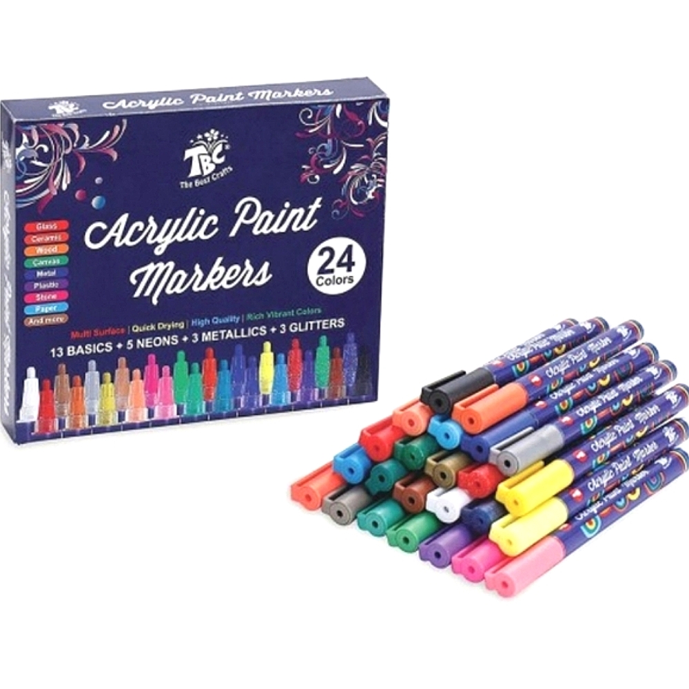 Acrylic Paint Markers Expansion Pack